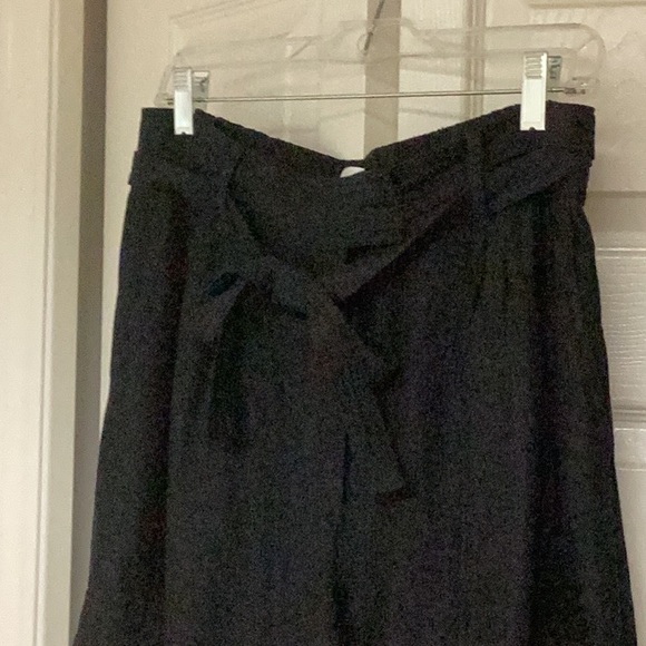 Wilfred Black Paperbag Waist Loose Fit Pants - Picture 7 of 9